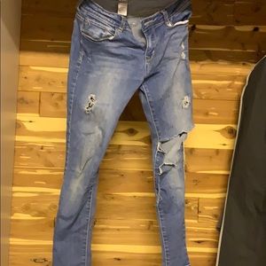 Girls size 12 bebegirls Bebe skinny jeans